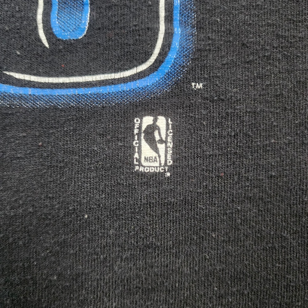 VINTAGE Orlando Magic Shirt Mens XL Black NBA Basketball Salem Sports USA 90s - Picture 5 of 13